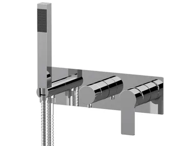 REFLEX RX712D2 - Recessed shower mixer with hand shower _ Daniel Rubinetterie